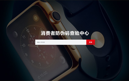 电子产品防伪查询查验自适应pc手机模板网站搭建带源码